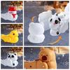 ABS Winter Snowball Maker Toy Capybara Snow Sand Ball Making Molds  Snow and Beach
