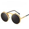 Vintage Steampunk Sun Glasses With Uv400 Protection For Casual Outdoor Events