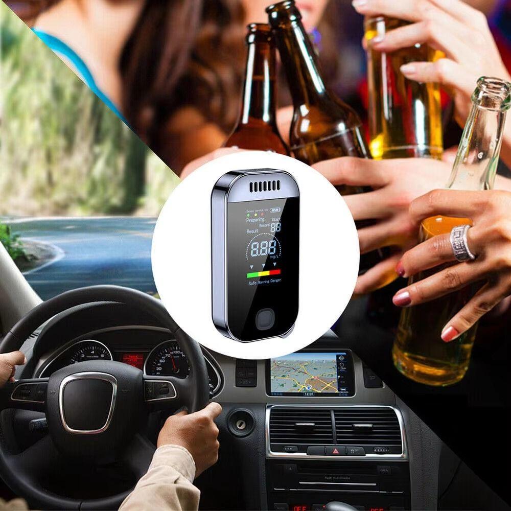 High Sensitivity Breathalyzer Analyzer Portable Blow Breathalyzer  Breathalyzer Diagnostic Tool