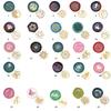 10Pcs Embossed Seal Stamp Head Scrapbooking Stamp Head for Appreciation Card Invitations Envelope Embellishment