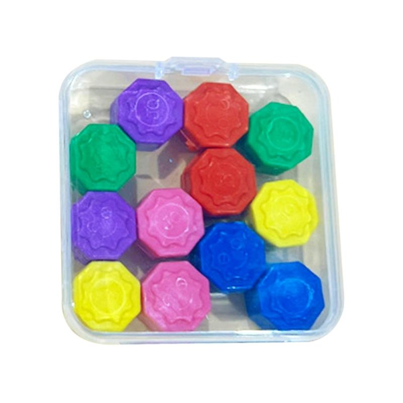 Classical Korean Stone Catching Game 12Pieces Gonggi Stones Set Korean Traditional Play Game