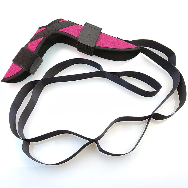 Yoga Pull Strap Belt Yoga Ligament Stretching Belt Adjustable Yoga Stretching Strap for Leg and Hamstring Foot Pain Relief