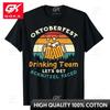 Oktoberfest Team Lets Get Schnitzel Faced GerUnisex Unisex Women TShirt Beer Drinking Lover Drinker Graphic Tees Octoberfest Clothes