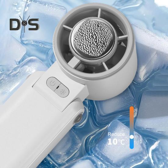 Přenosný ruční turbo ventilátor bezkartáčový motor vysoká rychlost silný proud vzduchu nízká hlučnost osobní dobíjecí chladicí ventilátor