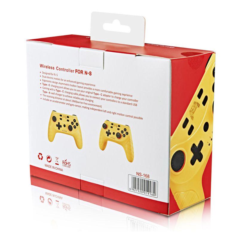 Bezdrátový Bluetooth herní ovladač Joystick Herní konzole Gamepad pro Switch Lite