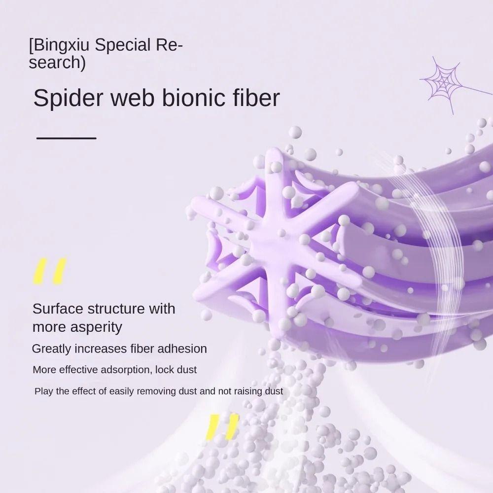 Adjustable Dust Duster Electrostatic Adsorption Extra Long Cabinet Cleaning Gap Duster Foldable Household Cleaning Artifact