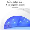 48W High-Power Portable UV Nail Lamp for Salon Quick-Drying