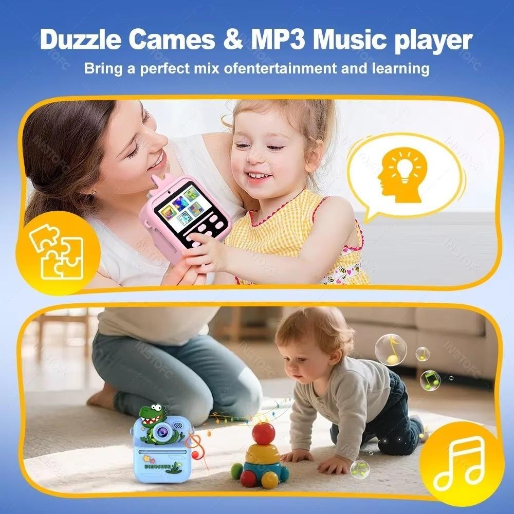 Mini Color Display Instant Print Camera Digital Photography Camera Children Video Recorder