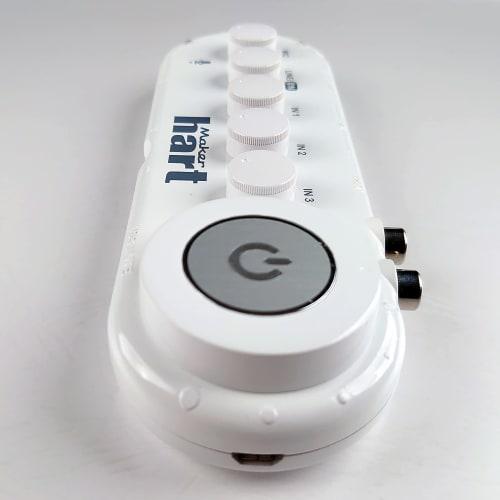 Makerhart Just Combo V 5-Channel Stereo Input/Microphone Input/Bluetooth Input/Output/USB Audio Output/Built-in Microphone/USB Mute/Audio Mixer Interf