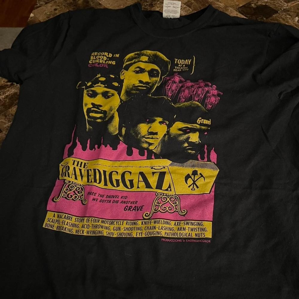 Rare Gravediggaz Band Black Poster Shirt Unisex S5XL R279 Unisex T-Shirt XXXXL