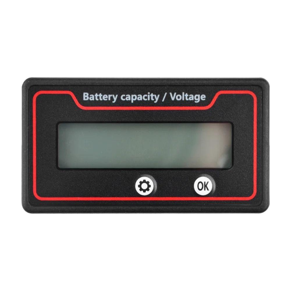 9-120V Battery Capacity Indicator LED Digital Battery Power Gauge  Lithium Battery