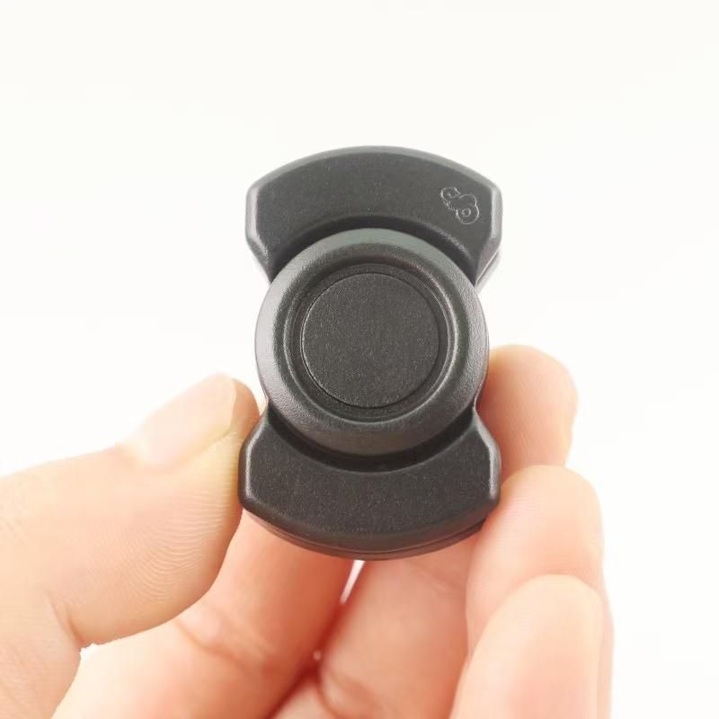 Fingertip Gyro Metal Toy Push Card Decompression Rotating Magnetic Suction Decompression Artifact