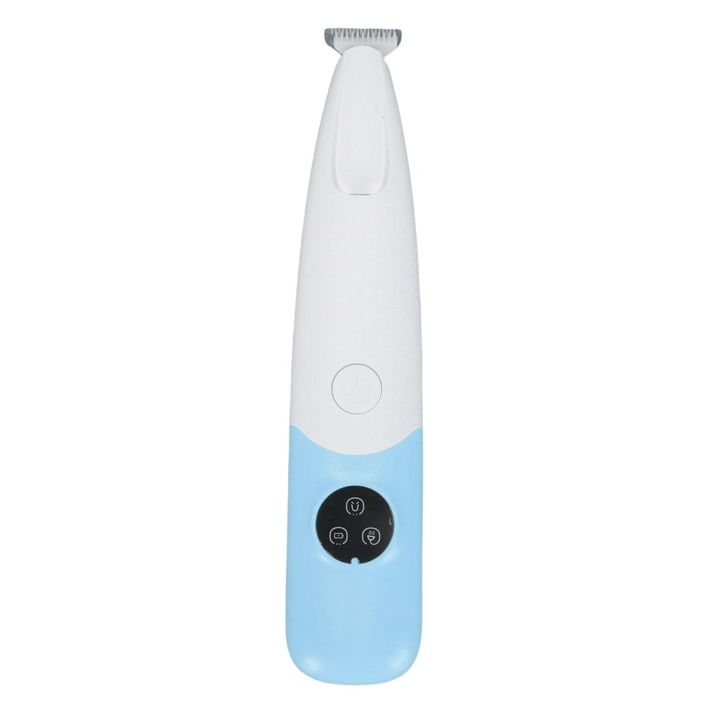 Pet Trimmer Rechargeable Cordless Foot Hair Grooming for Cats Dogs with Brush USB Cable