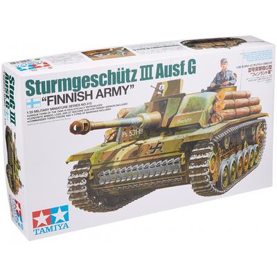 Tamiya 135 Military Miniature Series No.310 Finnish Army StuG III Type G Plastic Model 35310