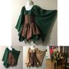 Stunning Gothic Medieval Renaissance Woodland Elf Fairy Dress For Cosplay And Parties