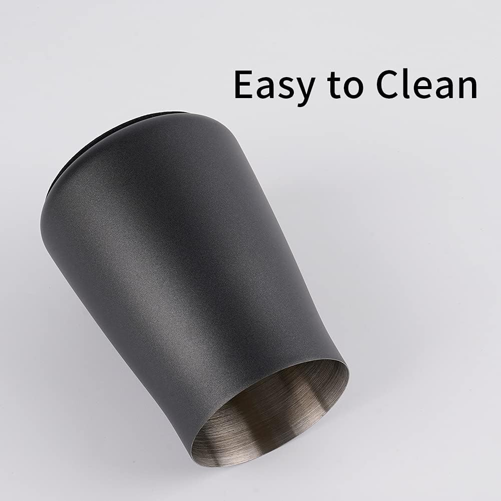 Peneira de café watchget 500um, coador de chá, filtro de pó de café, aço inoxidável, malha de precisão com tampa, acessórios de café, filtro sem açúcar, escorregão