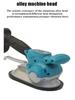 Tile Leveling & Laying Machine: Floor Vibrator Tool with Lithium Battery & Large Round Base Plate