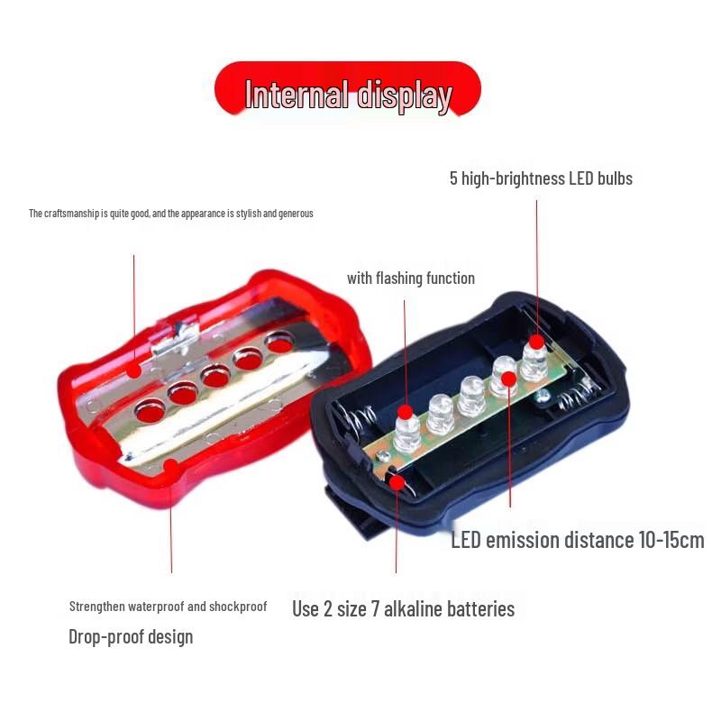 Nufeng Bicycle Rear Tail Light