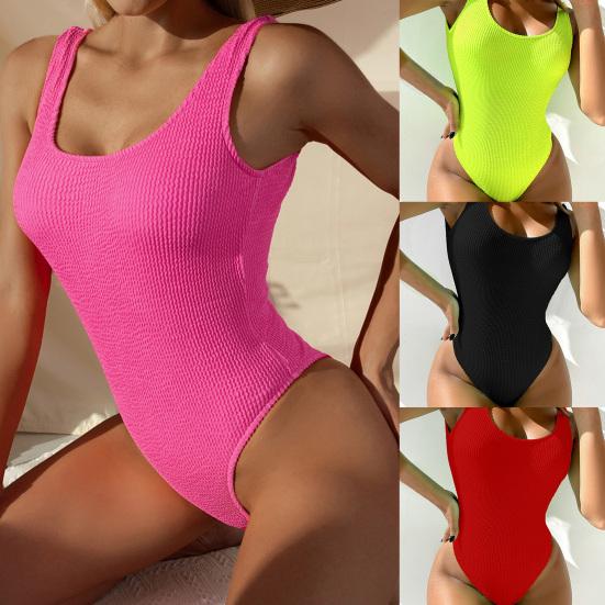 

Популярное женское бикини ярких цветов с эффектом пуш-ап, летняя пляжная одежда Woemn