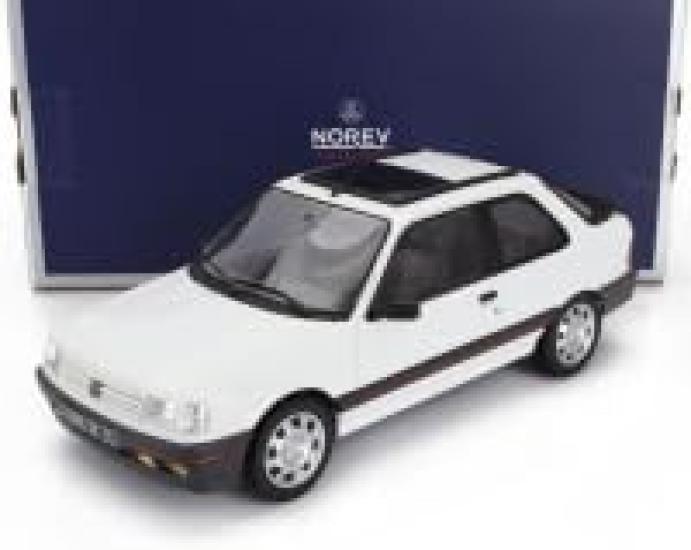 Norev Scale Peugeot 309 GTi 1988 White Finished Product 1/18