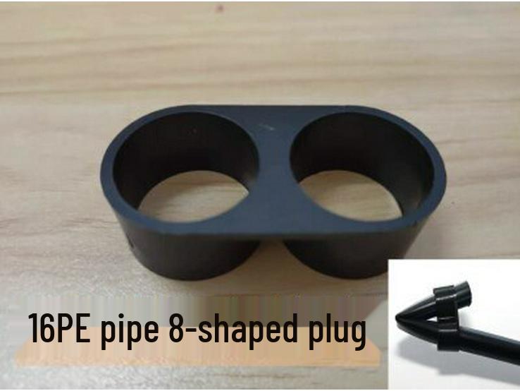 16mm Surface-Mounted Drip Tape Bypass Valve & Tube Switch
