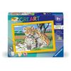 CreArt Kids 18x24cm Petits Léopards, Kit De Peinture Par Numéros Numéro d'Art, Dès 9 Ans, 25832, Ravensburger