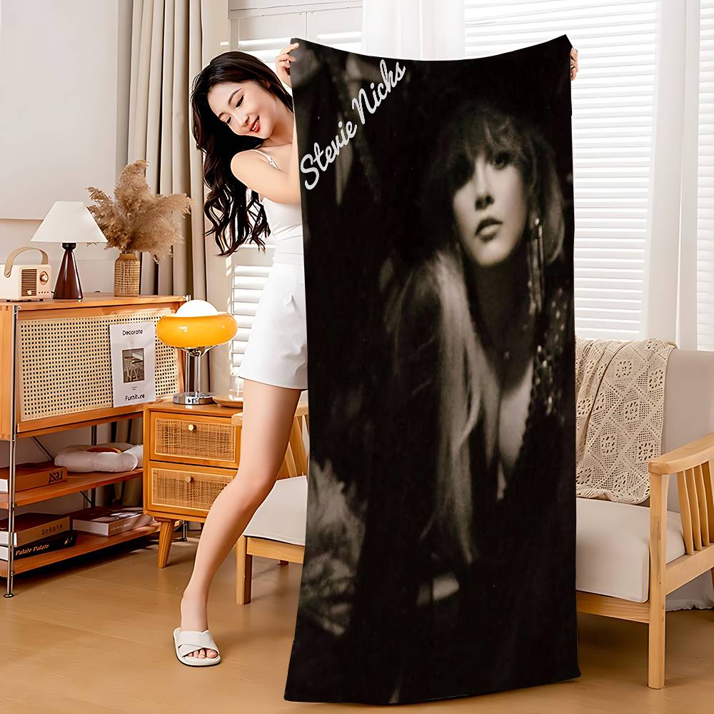 Stevie Nicks Singer Big Microfiber Beach Towels Quick Dry Towel Sand Beach Towels Pool Towel For Travel Swim Pool Yoga W40*H60(CM)