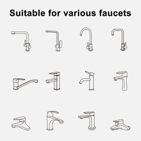 Inteligentna bateria kuchenna Ciśnienie wody Automatyczne wyłączanie Zmieniające kolor światło LED Światło baterii aktywowane wodą