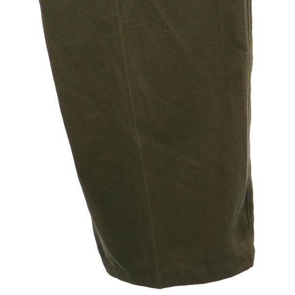 Austrian Army 80s military cargo pants Khaki Button fly Big size Men's Used