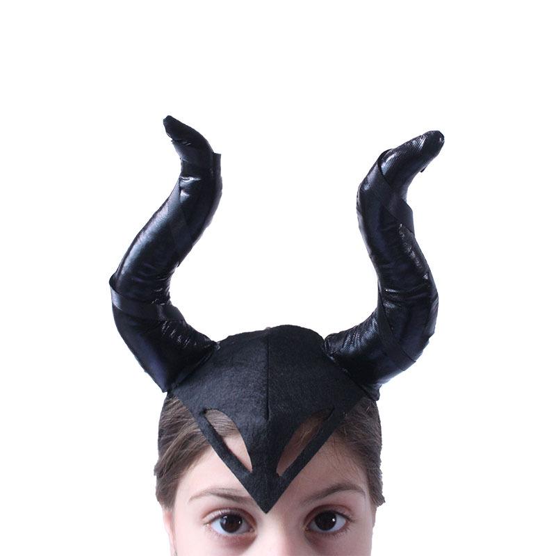 Halloween Maleficent Black Magic Cape Costume for Girls - Parent-Child Style