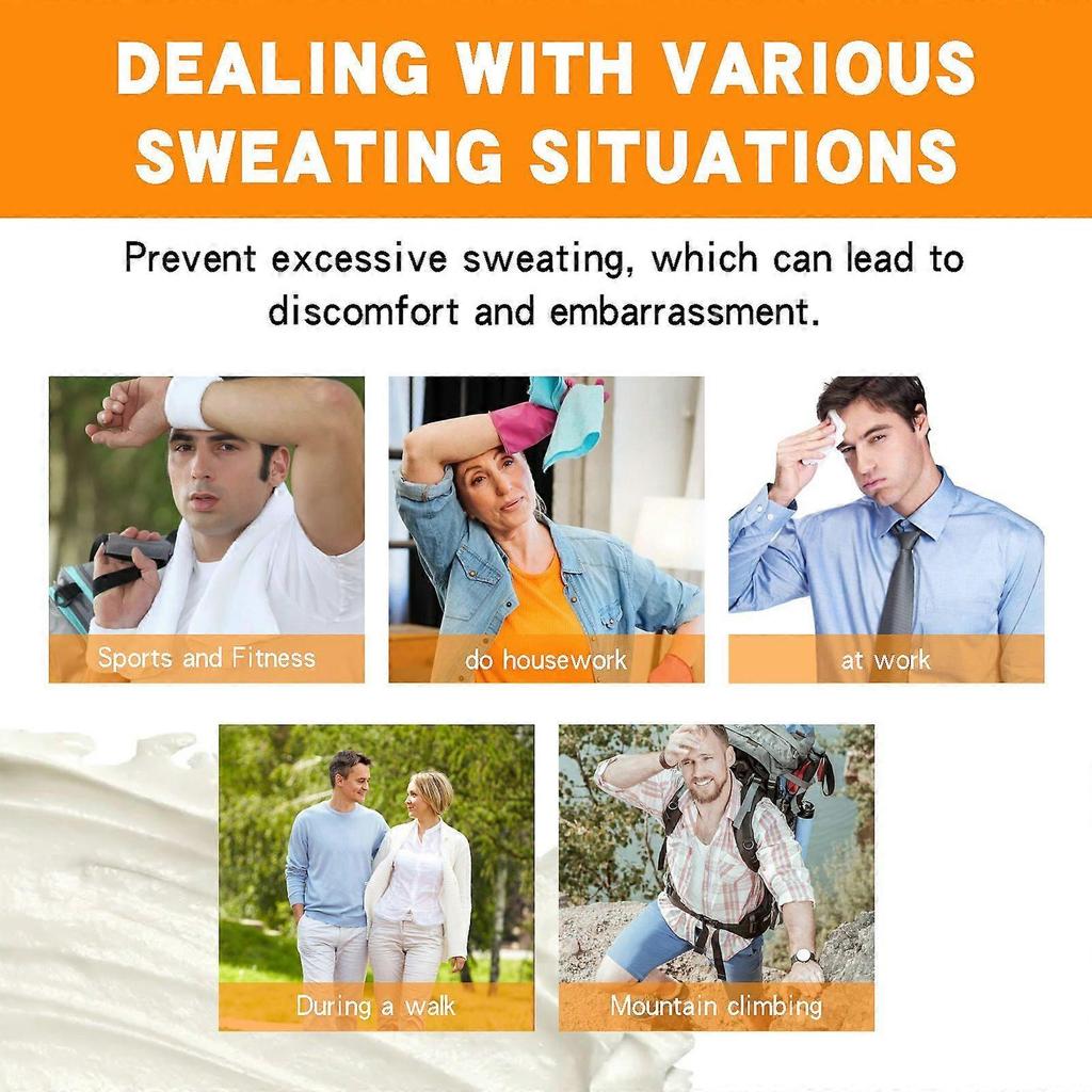 Facial Sweat-absorbing Lotion for Facial Skin, Gentle, Skin-friendly, Refreshing, Long-las