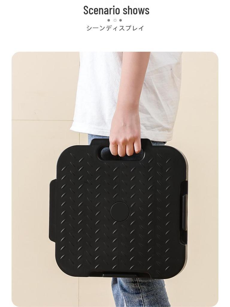 Splittable Wheeled Flatbed Trolley for Moving Heavy Items