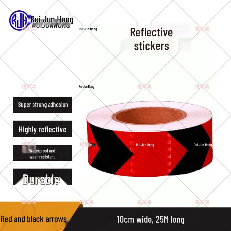 Reflective Arrow Safety Tape