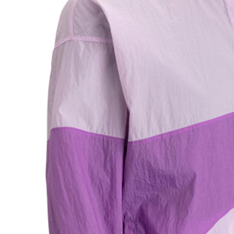 Under Armour Training Sports Leisure Woven Loose Long Sleeve Jacket Women Jacket Purple 1382762-543