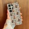 Imitation Embroidery Bookshelf Flower Samsung S25Plus Mobile Phone Case Filin Galaxy S24 Extreme Edition Anti-drop Case