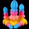 Colorful Calabash Flower Anal Plug - Unisex Self-Stimulator for Adult Intimacy