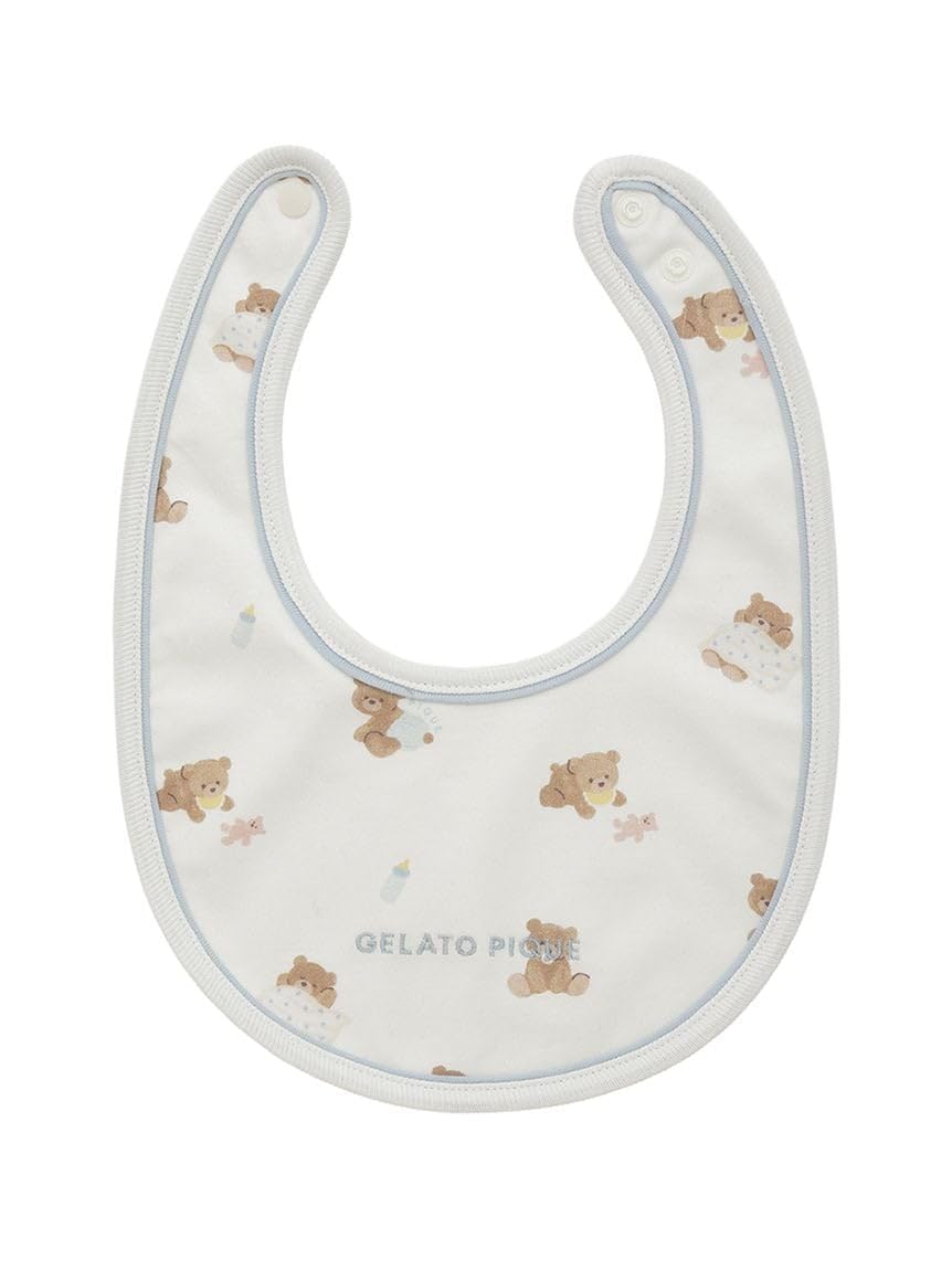 

Gelato Pique BABY Bear Bib PBGG259155 OWHT F