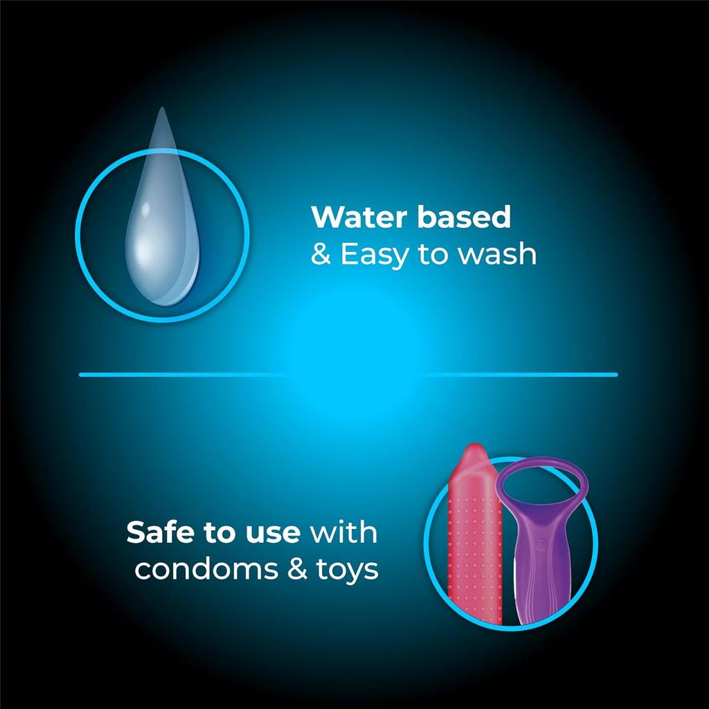 Skore Cool Sensation Water Based Lubricant 50 ml Skin Friendly Intimate Lube Easy Wash Safe For Condoms Vibrators