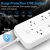 Universelle US-Stecker Steckdosenleiste Verlängerungskabel für Büro Zuhause