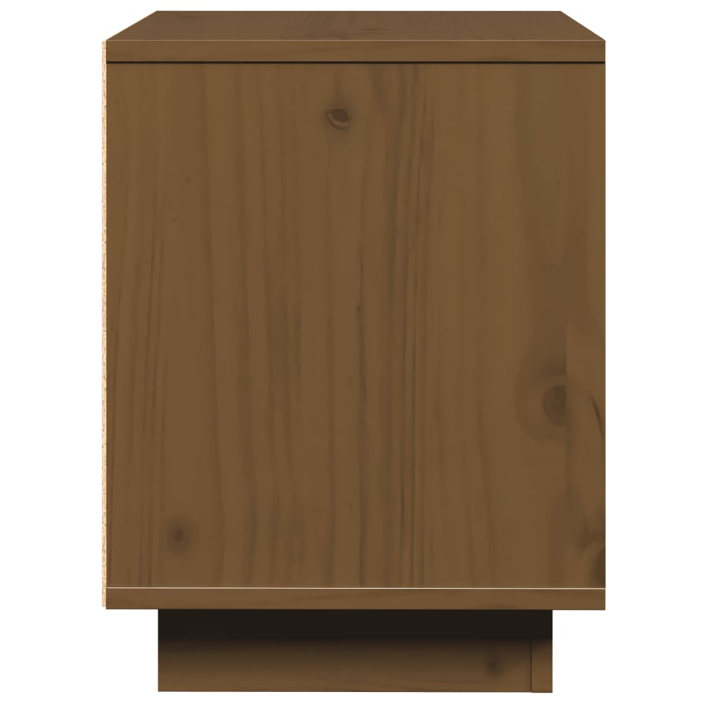 Nightstands 2 pcs Honey Brown 40 x 30 x 40 cm Solid Pine Wood