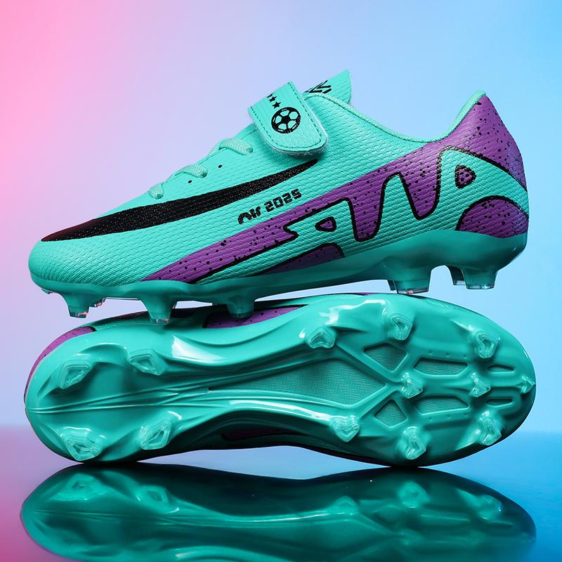 New Children Football Shoes Society Non Slip Cleats Soccer Shoes TF/FG Kids Indoor Professional Football Field Boot Fast Sneaker