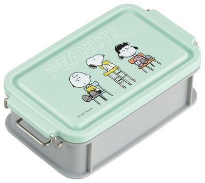 OSK Peanuts Container Lunch Box with Made In Dividers, Japan, CNT-600