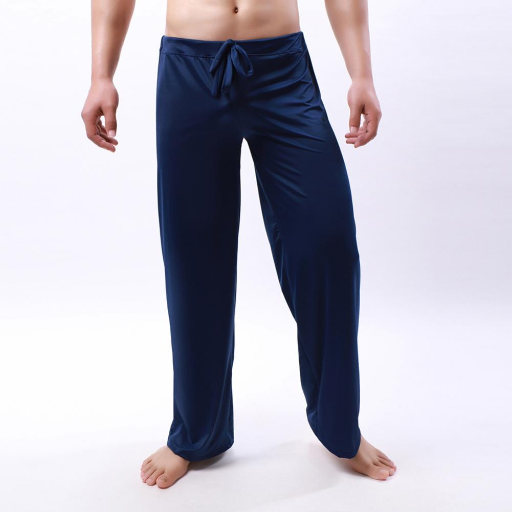 Herren Yoga Hose Niedrige Taille Kordelzug Gerade Locker Dünn Sport Bequem Elastische Taille Große Größen Herren Sporthose Herren Stoff