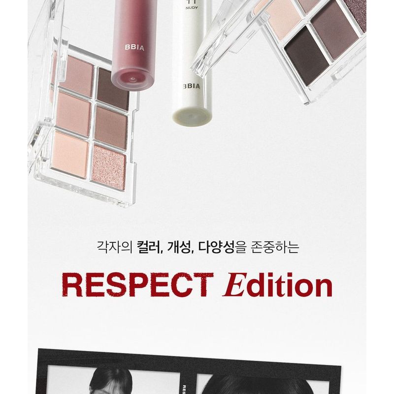 Bbi@ - Ready To Wear Lidschattenpalette Respect Edition - 3 Arten
