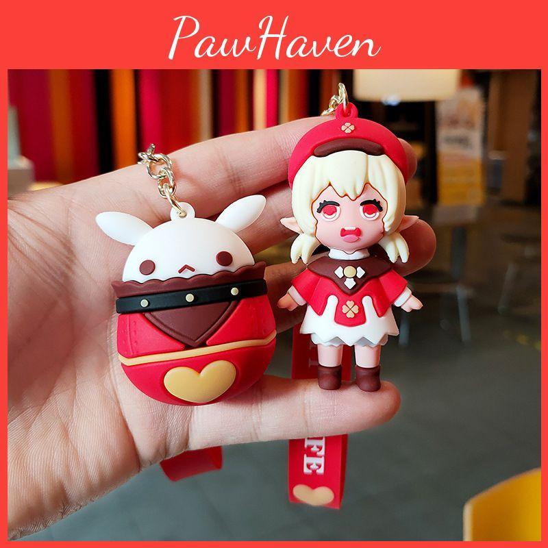 Adorable Genshin Impact Klee Bomb Doll Keychain Perfect For Cosplay And Gifts