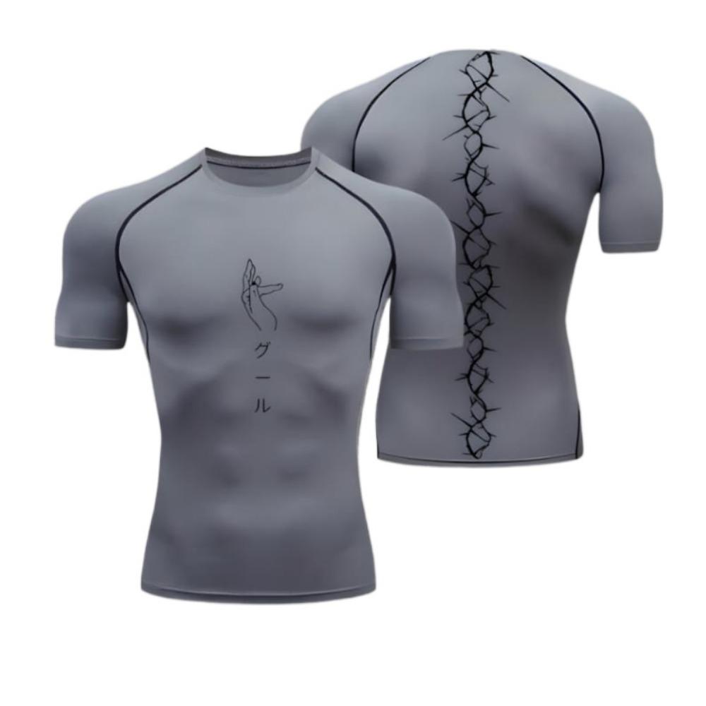 Xin nan zhuang Kaneki Compressieshirt | Ken Kaneki, Tokyo Ghoul, Anime, Gym, Sportkleding, Anime Shirt, Spier shirt, Compressies S