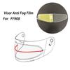 Easy Application Anti Fog Shield for FF908 Helmet Visors Features Self Adhesive Backing for Quick Installation