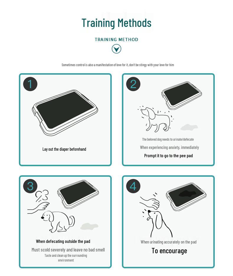 Pet Urine Pads: Thick Bamboo Charcoal, Absorbent Disposable Diapers for Cats & Dogs