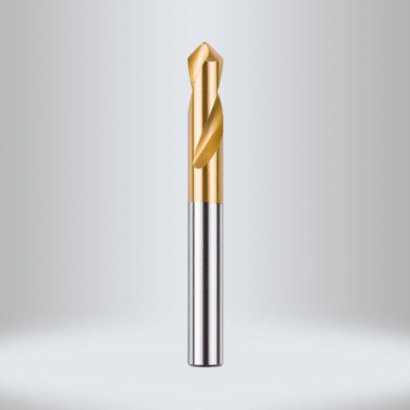 Cobalt-Plated Titanium 90° Center Drill and Chamfering Tool, 2.5-20mm