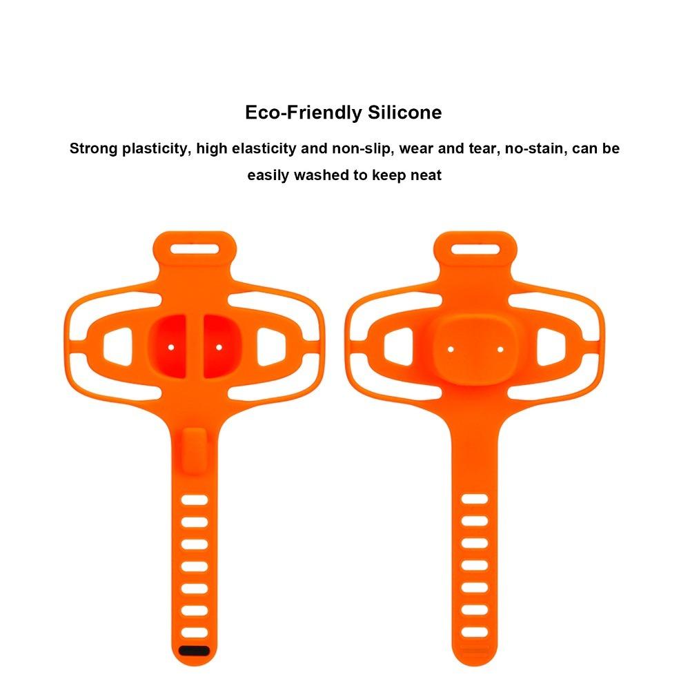 Silicone Bike Phone Mount Flexible Bike Phone Holder Durable Bicycle Phone Holder  Folding Bike Use